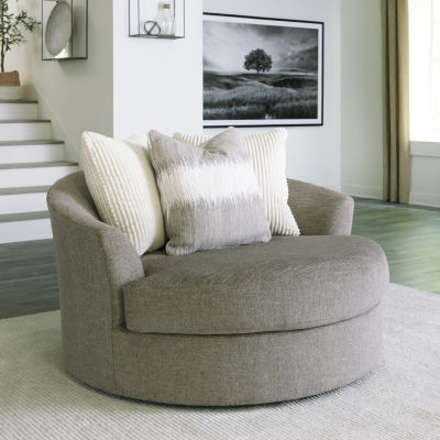 Signature Design by Ashley Creswell Gray Armchair