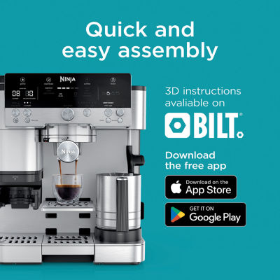 Ninja Luxe Café Premier Series 3-in-1 Espresso, Coffee and Cold Brew Machine