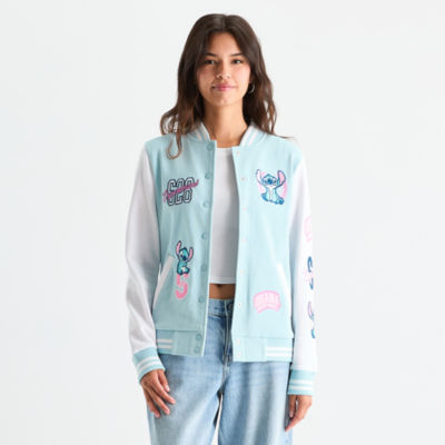 Stitch Womens Lilo & Fleece Midweight Juniors Bomber Jacket