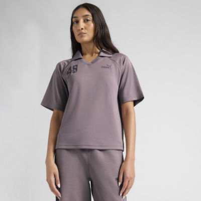 Puma Womens Animal Print Short Sleeve Jersey