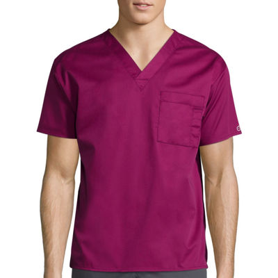 Wink® Wonderwork Unisex Adult V Neck Short Sleeve Tag Free Scrub Top