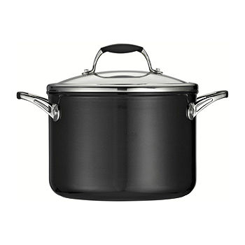 Tramontina 8 Qt Style Gray Non Stick Covered Stock Pot Free Shipping USA