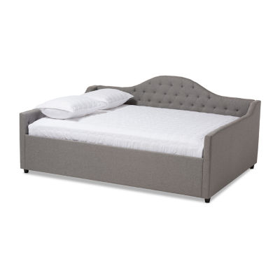 Eliza Tufted Upholstered Queen Daybed JCPenney