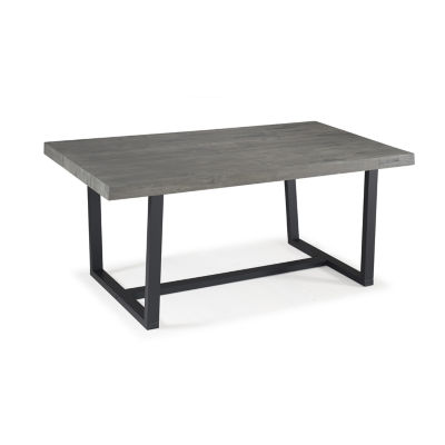 Rectangular WoodTop Dining Table JCPenney
