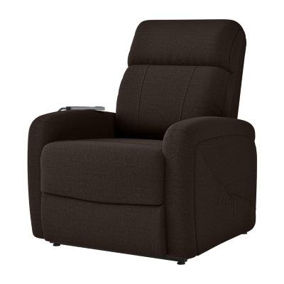 ProLounger Bontrager Modern Track-Arm Power Recline and Lift Chair in Chenille