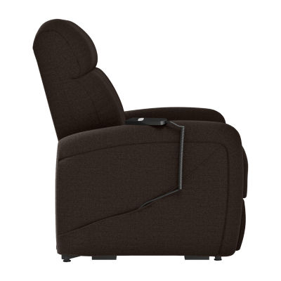 ProLounger Bontrager Modern Track-Arm Power Recline and Lift Chair in Chenille