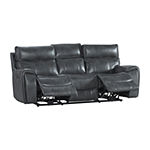 Topaz Slope-Arm Reclining Sofa