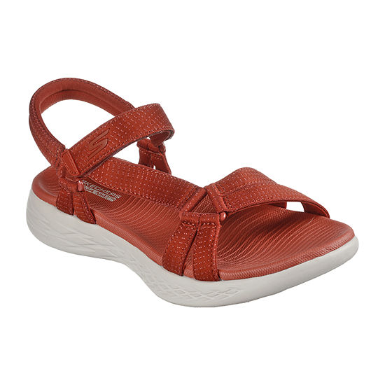 Skechers Womens On The Go 600 Brilliancy Strap Sandals