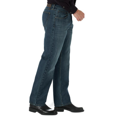 Wrangler® Mens Stretch Straight Leg Relaxed Fit Jean