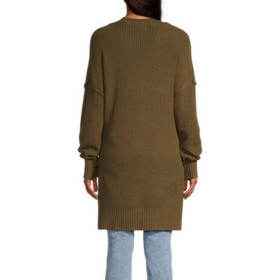 Arizona Juniors Womens Long Sleeve Cardigan