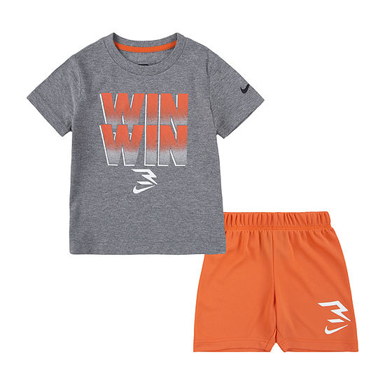 Nike 3BRAND by Russell Wilson Toddler Boys 2-pc. Short Set