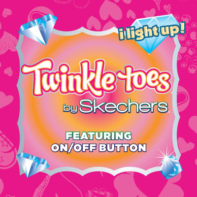 Skechers Twinkle Sparks Little Girls Sneakers