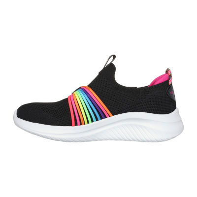 Skechers Ultra Flex 3.0 Rainbow Speed Little Girls Sneakers