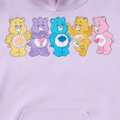 Juniors Boyfriend Womens Long Sleeve Care Bears Hoodie