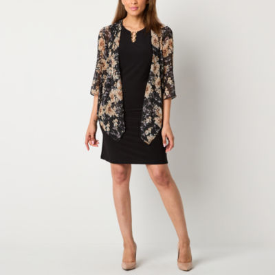 R & K Originals Faux-Jacket Dress