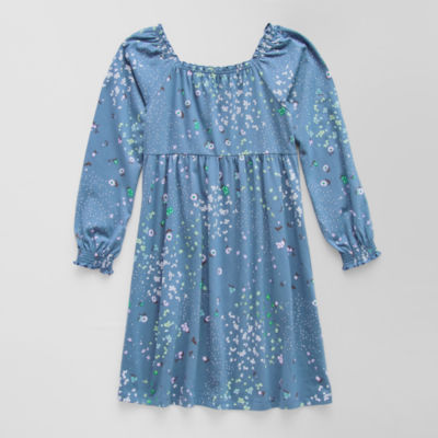 Thereabouts Little & Big Kid Girls Long Sleeve A-Line Dress