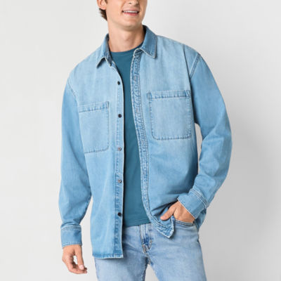 Arizona Mens Denim Shirt Jacket