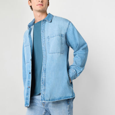 Arizona Mens Denim Shirt Jacket