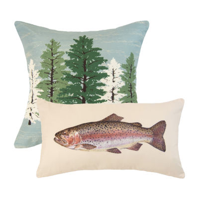 Your Lifestyle By Donna Sharp Montana Forest Square Throw Pillow