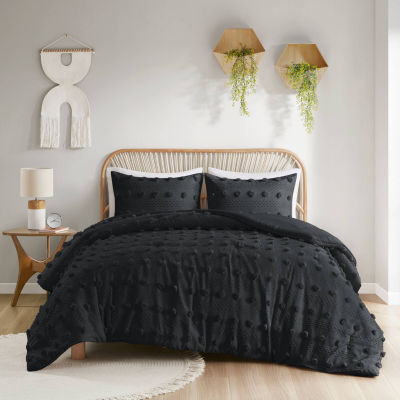 Intelligent Design Vera Clip Jacquard Comforter Set With Sham