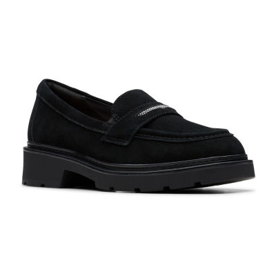 Clarks Lauryl Step Womens Moc Closed Toe Loafers