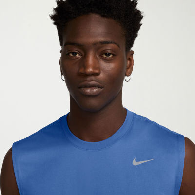 Nike Dri-Fit Mens Crew Neck Sleeveless Muscle T-Shirt