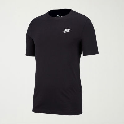 Nike Club Mens Crew Neck Short Sleeve Regular Fit Graphic T-Shirt