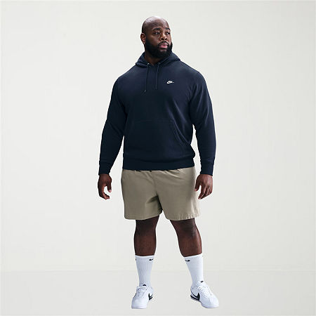Nike Club Mens Long Sleeve Hoodie, Xx-large, Blue