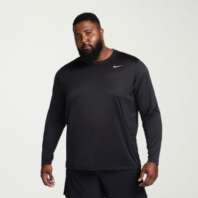 Nike Men's Crew Neck Long Sleeve Quick-Dry Active T-Shirt