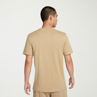 Nike Club Mens Crew Neck Short Sleeve Regular Fit Big and Tall Graphic T-Shirt