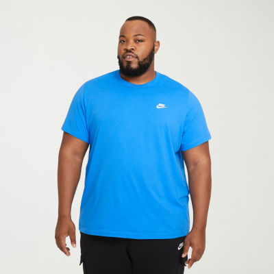 Nike Embroidered Logo Mens Crew Neck Short Sleeve Active Big and Tall T-Shirt