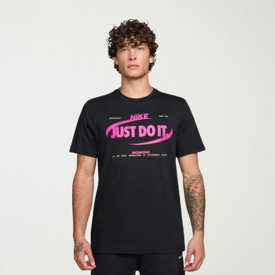 Nike Mens Crew Neck Short Sleeve Regular Fit Big and Tall Graphic T-Shirt