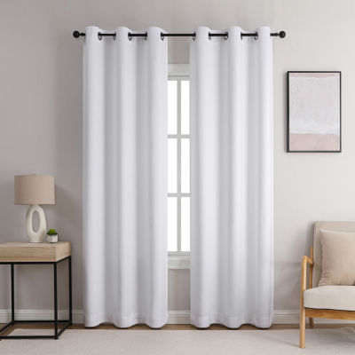 Cambrie Grommet Top Blackout Set of 2 Curtain Panel