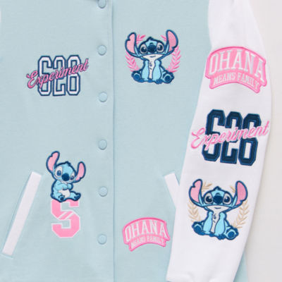 Stitch Womens Lilo & Fleece Midweight Juniors Bomber Jacket
