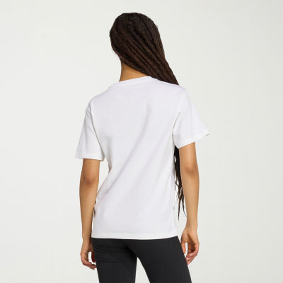 adidas Womens Crew Neck Short Sleeve Active T-Shirt