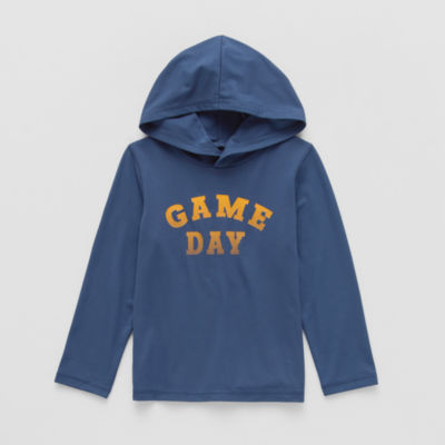 Okie Dokie Active Toddler & Little Boys Long Sleeve Moisture Wicking Hoodie