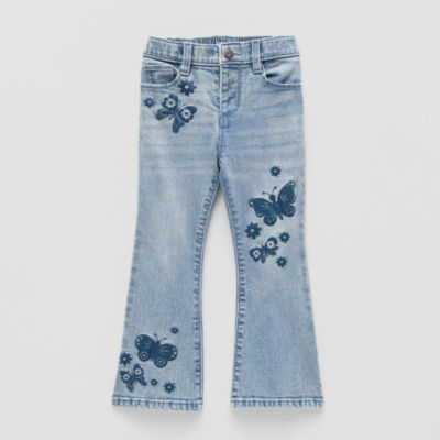 Okie Dokie Toddler Girls Flare Leg Jean