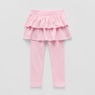 Okie Dokie Toddler & Little Girls Knit Full Length Leggings