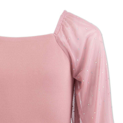 Speechless Big Kid Girls Long Sleeve Skater Dress