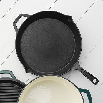 Emeril Lagasse Pre-Seasoned Cast Iron 12 Skillet with Silicone Grips -  Sam's Club