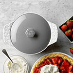 Taste of Home 2-qt. Stoneware Round Casserole with Lid