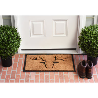 Calloway Mills Deer Outdoor Rectangular Doormats