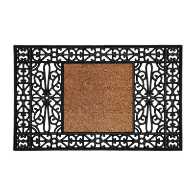 Calloway Mills Duchess Monogram - Letter Np Outdoor Rectangular Doormat