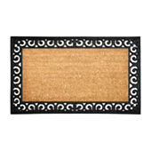 Calloway Mills Black/White Ghost Outdoor Rectangular Doormat, Color: Black  White - JCPenney