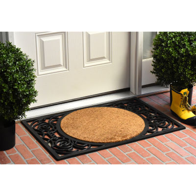 Calloway Mills Armada Circle Outdoor Rectangular Doormats