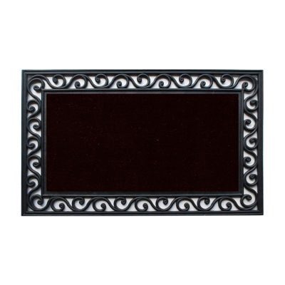 Calloway Mills Midnight Outdoor Rectangular Doormat