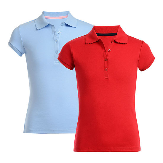 IZOD Girls 2-pc. Short Sleeve Polo Shirt