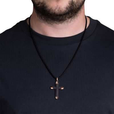 Mens Stainless Steel Pendant Necklace