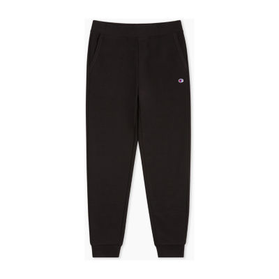 Champion Big Girls Mid Rise Cuffed Fleece Jogger Pant