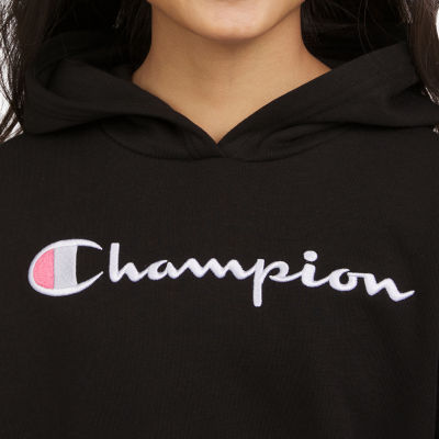 Champion Big Girls Embroidered Fleece Hoodie